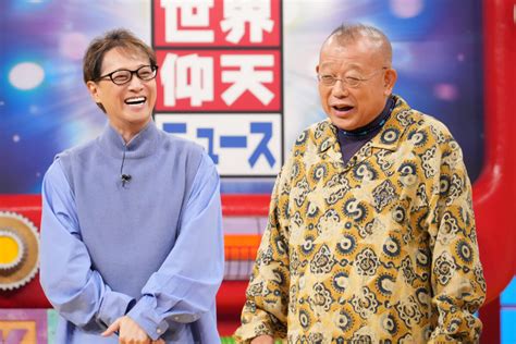 『ザ！世界仰天ニュース』左から）中居正広、笑福亭鶴瓶©日本テレビ Tv Life Web