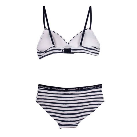 Ensemble lingerie ans à rayures Enfant LULU CASTAGNETTE à prix