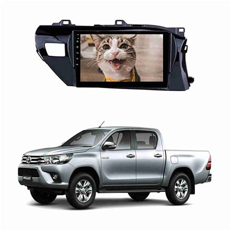 Toyota Revo 2016 To 2020 Android Panel HD Player IPS Display Multimedia