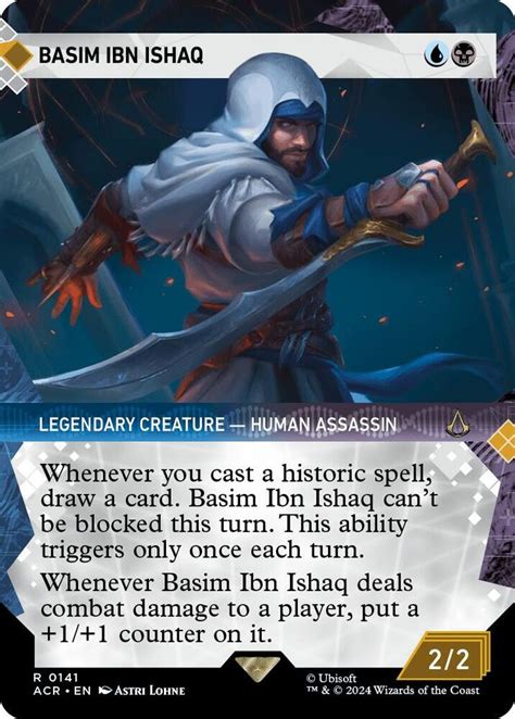 Basim Ibn Ishaq Showcase Universes Beyond Assassin S Creed Magic The Gathering