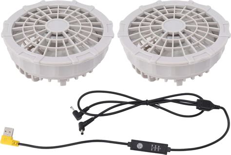 Spyminnpoo Ventilador De Chaleco De Refrigeracin Ventilador De Ropa