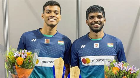 Badminton Duo Satwiksairaj Rankireddy And Chirag Shetty Achieve Career