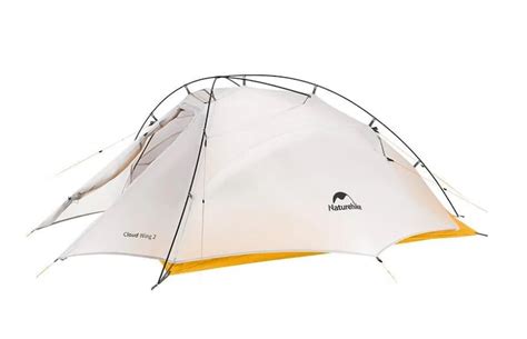 Палатка Naturehike Cloud Up-Wing Si 2-местная, алюминиевый каркас, серо ...