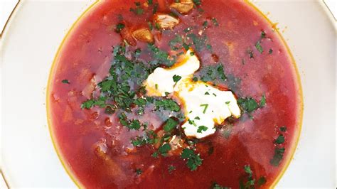 How To Make The Most Delicious Borsch Soup Russian Traditional Recipe