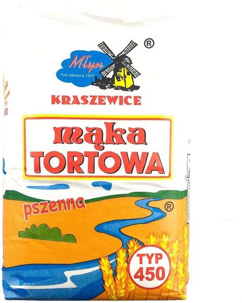 Mąka Tortowa Pszenna Typ 450 Młyn Kraszewice 1kg Ceny i opinie Ceneo pl