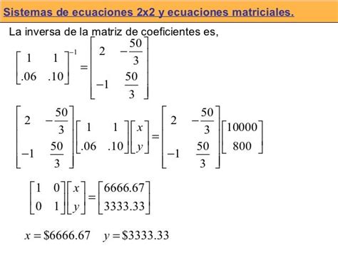 Inversa De Una Matriz 2x2 Ejemplos Resueltos Opciones De Ejemplo