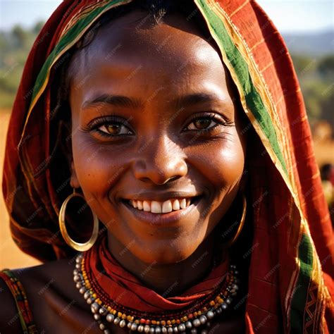 Premium Photo | Ethiopian woman from Ethiopia typical national citizen