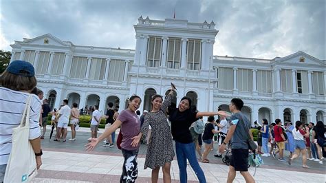 Pertama Kali Masuk Ke Istana President Singapore Malah Diguyur Hujan