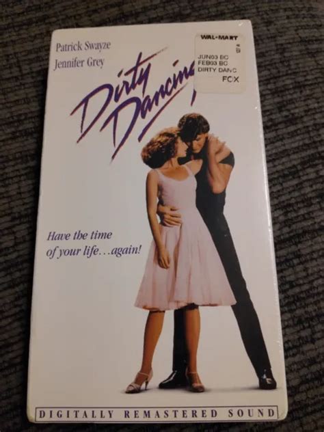 Dirty Dancing Vhs Patrick Swayze Jennifer Grey Brand New