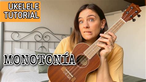 Shakira Ozuna Monoton A Tutorial Ukelele Mica Amatti Youtube