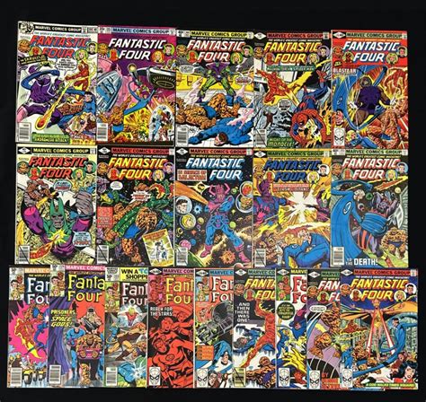 ComicConnect FANTASTIC FOUR GROUP LOT 204 Comic Book Group Lot VF