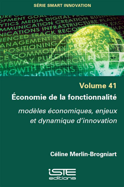 Économie de la fonctionnalité ISTE Editions