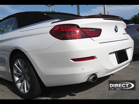 2012 2017 Bmw 6 Series Convertible Acs Style Rear Lip Spoiler