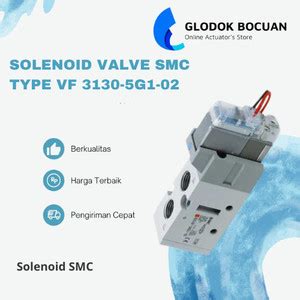 Jual Solenoid Valve SMC VF3130 5G1 02 Selenoid Valve VF 3130 5G1 02 DC