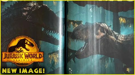 Giga Vs Rex New Image And Malcolm News In Jurassic World Dominion