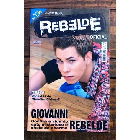 Revista Mania Rebelde Oficial RBD Shopee Brasil