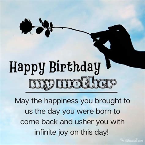 Beautiful Happy Birthday Cards For Mother With Best Wishes