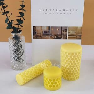 Bee Candle Mold-honeycomb Silicone Mold-cylinder Candle Mold-pillar ...