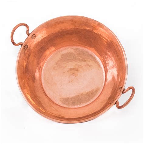 Mexican Hand Hammered Copper Cazo Ancient Cookware