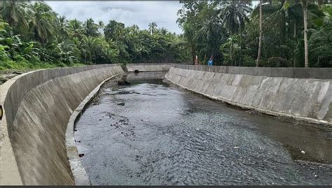 Flood Control Project Sa Kahabaan Ng Kinawan River Natapos Na Tinig