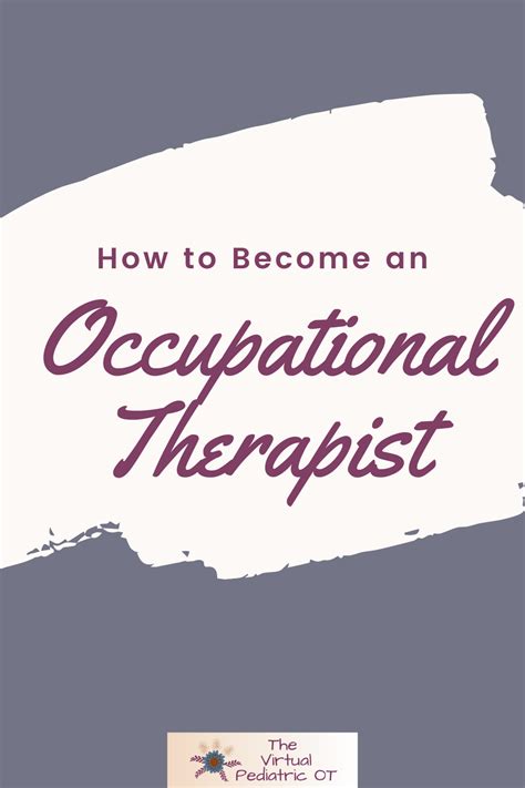 How To Become A Pediatric Occupational Therapist Artofit