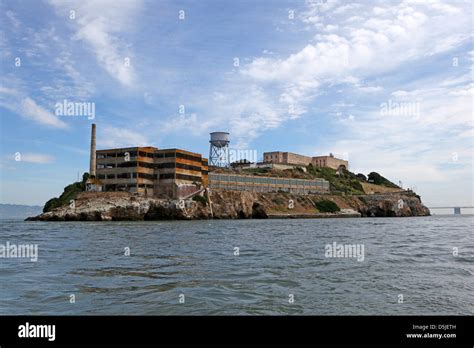 Alcatraz Island San Francisco Bay California Stock Photo Alamy