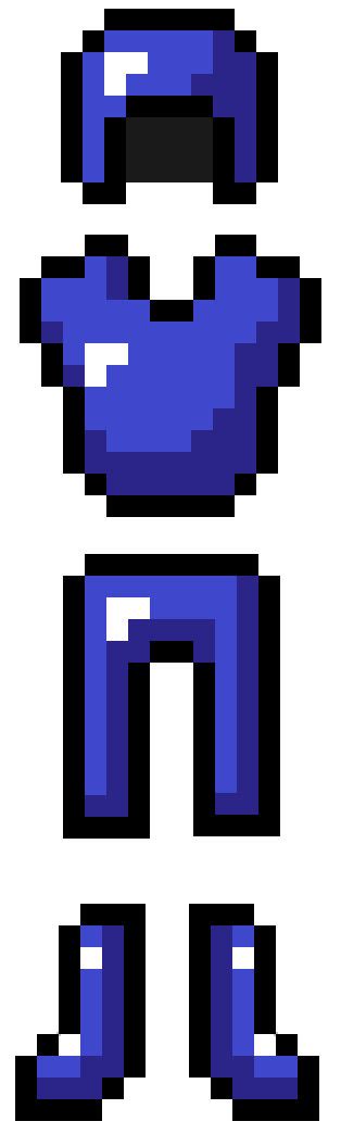 Minecraft Lapis Lazuli Armor by Dragonshadow3 on DeviantArt