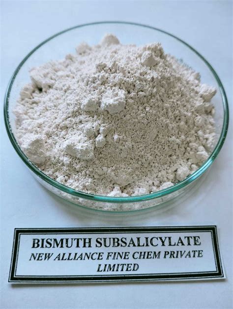 Bismuth Subsalicylate Manufacturer, Supplier, Exporter
