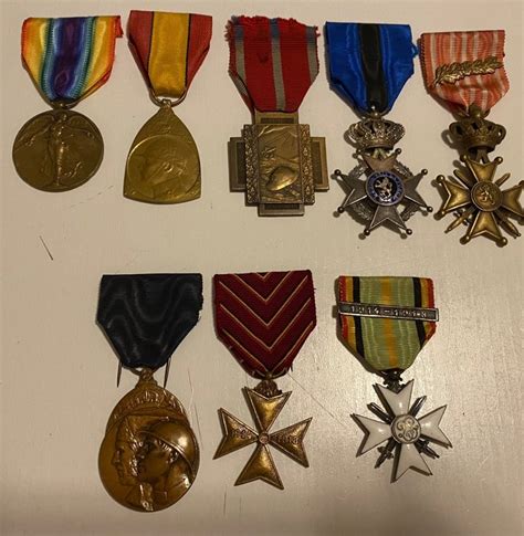 Belgique Médaille Lot WW I medailles Catawiki