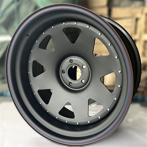 Quality 20inch 20X10j Offroad 4X4 SUV Matt Black Car Steel Wheel Rim