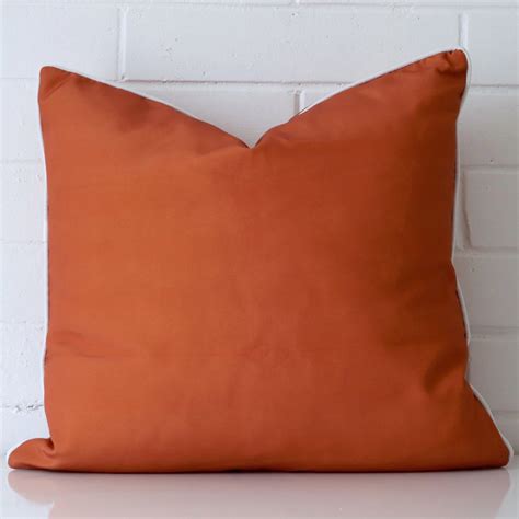 Piha Waterproof Terracotta Outdoor Cushion Cover Large