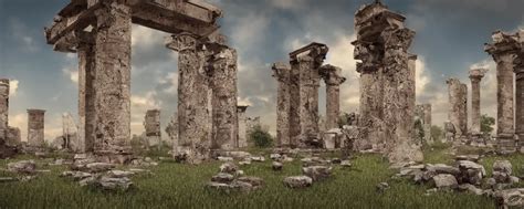 Dream An Ancient Ruined Temple Of The Old Pagan Gods Stable