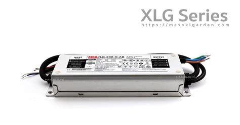 Meanwell Led Driver Xlg H Ab Masaki Garden