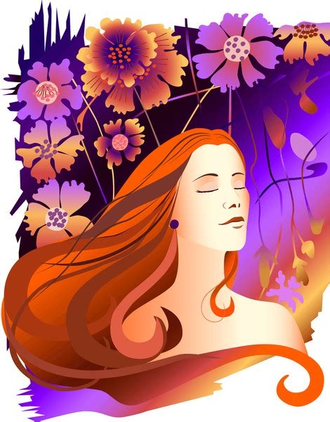 Beautiful Woman Eyes Closed Naked Stock Vectors And Vector Art Shutterstock
