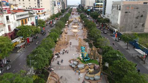 Đường hoa Nguyễn Huệ Tết 2023 trước ngày khai mạc