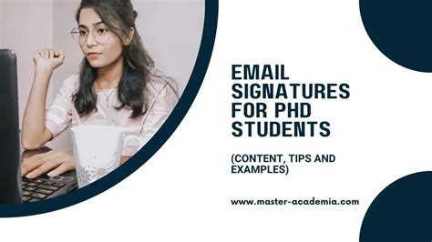 Email Signatures For PhD Students Content Tips And Examples Master