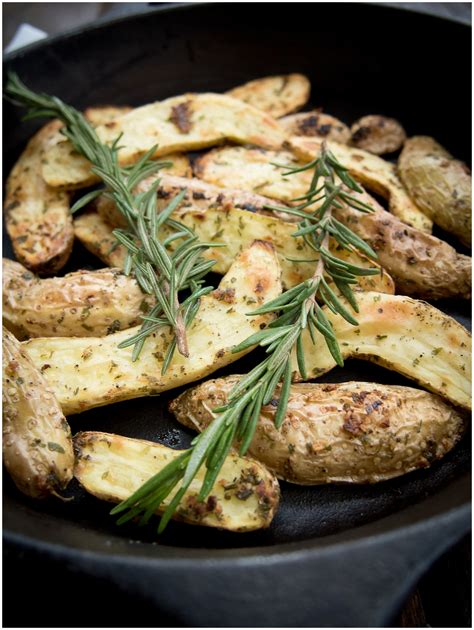 Garlic And Herb Fingerling Potatoes First And Full