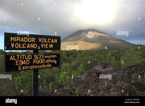 Arenal Volcano Costa Rica Stock Photo - Alamy