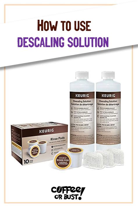 How To Descale A Keurig Vinegar Vs Descaling Solution Coffee Or