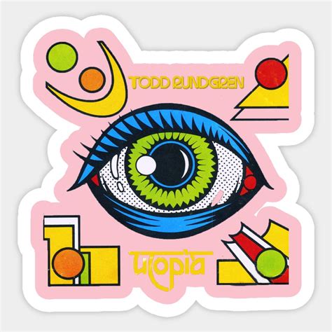 Todd Rundgren Utopia Sticker
