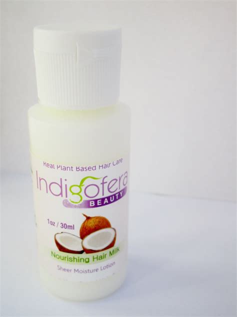 Nourishing Hair Milk. Natural Hair Care. Sample. by Indigofera