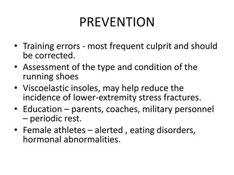 Stress fracture: Causes, Investigation, Diagnosis, Treatment | PPTX