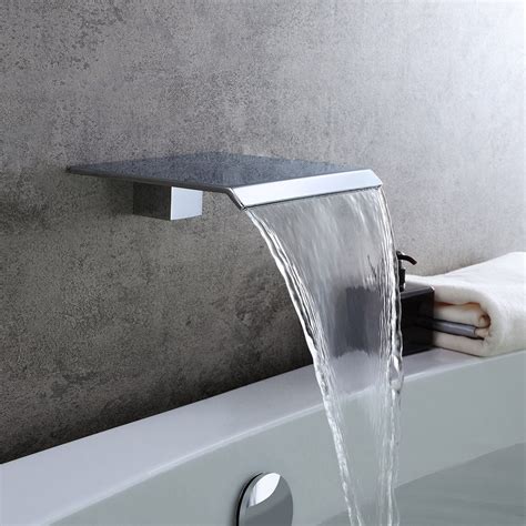 Installation Instructions For Amalfi Polished Chrome Wall Mounted Waterfall Dual Handle Bathroom