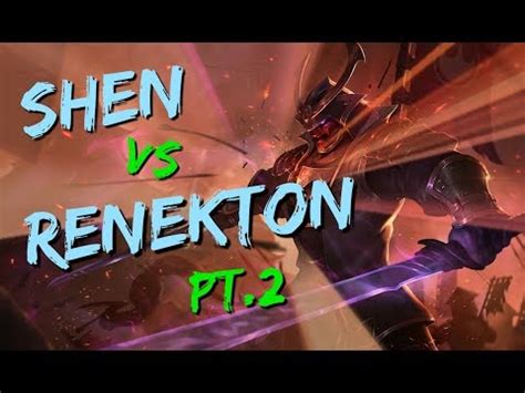 Shen Top Vs Renekton Season 7 YouTube