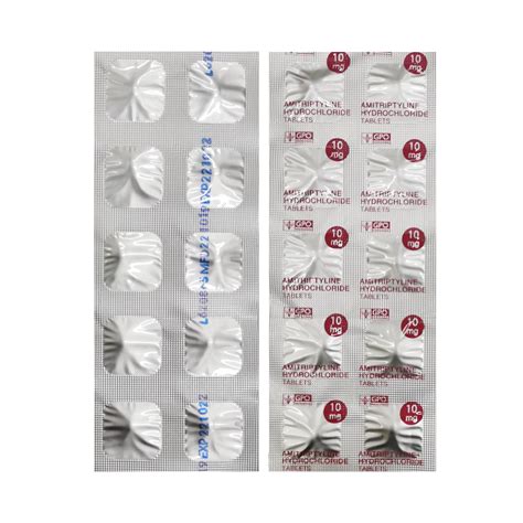 Amitriptyline Tablet 10 Mg Gpo