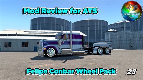 American Truck Simulator Felipe Conbar Wheel Pack Review YouTube