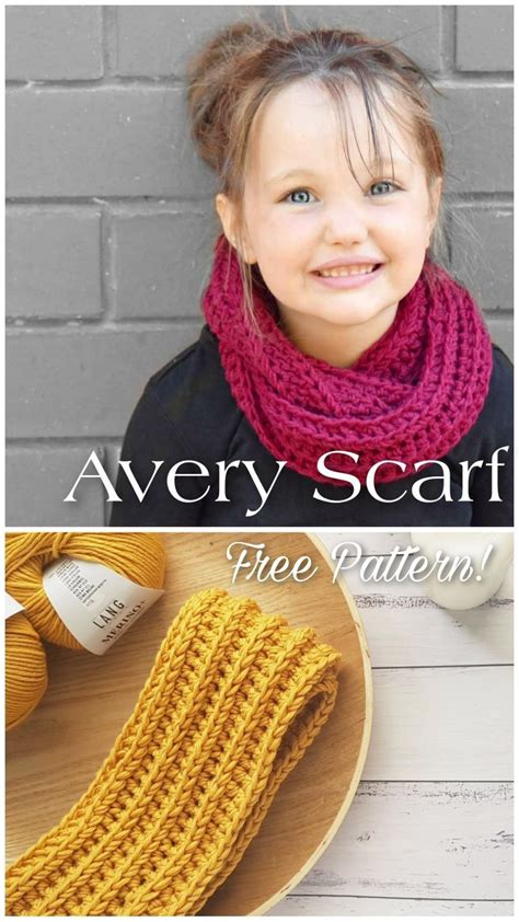 Kids Scarf Knitting Pattern