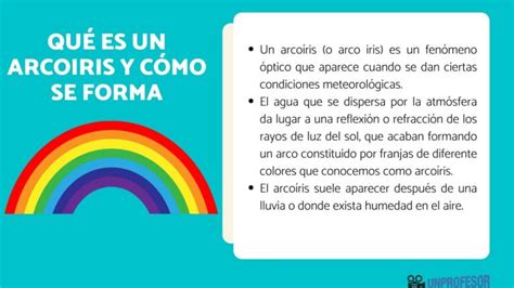 Como Se Forma El Arcoiris Y Cuales Son Sus Colores