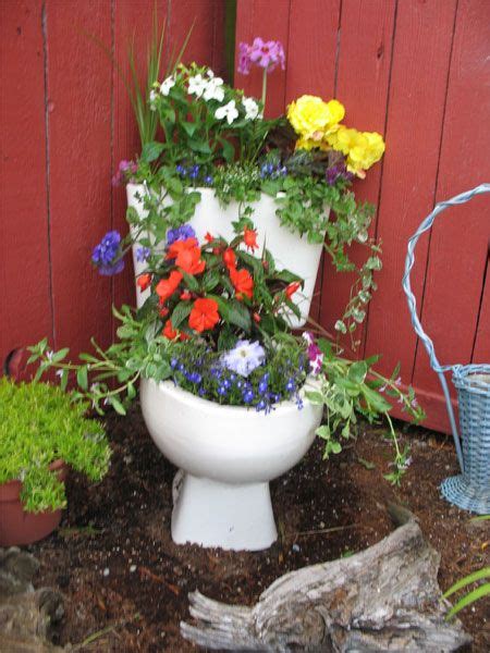 Toilet Planter Garden Ideas Pinterest