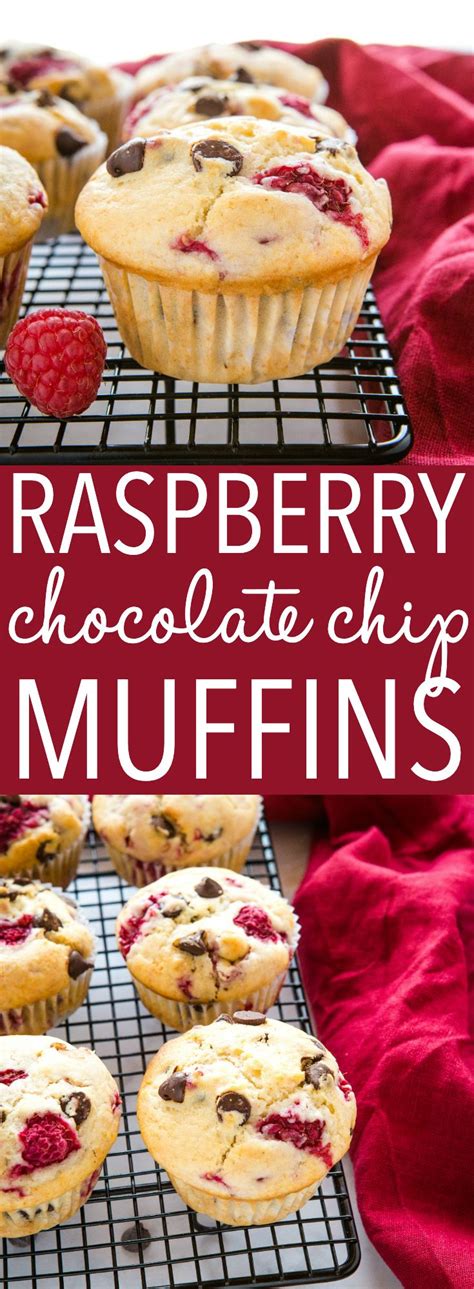 Raspberry Muffins With Chocolate Chips Recipe Raspberry Muffins